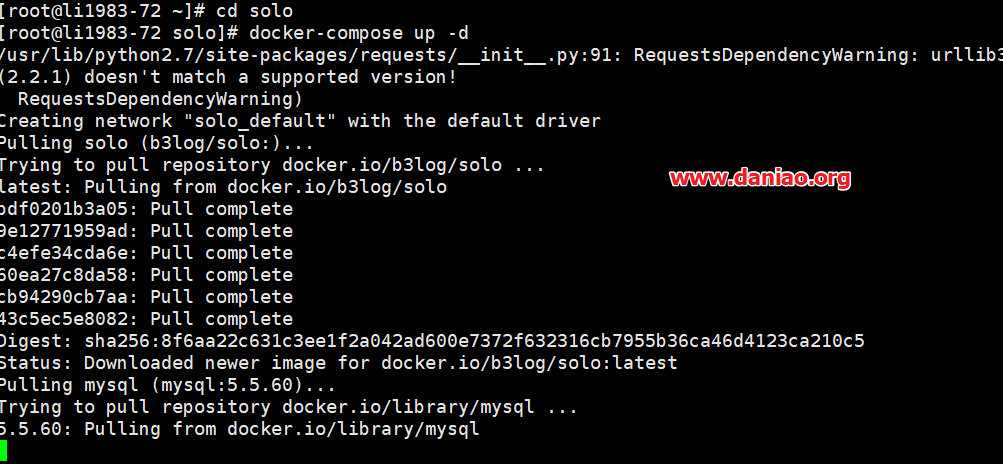 宝塔面板Docker安装Solo博客 – 一款小而美的JAVA博客系统