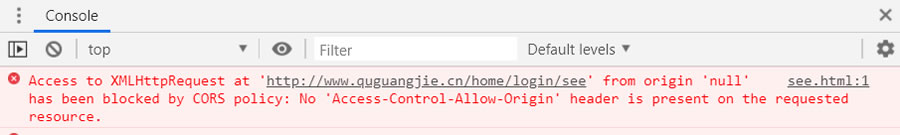 被请求的资源没有设置‘Access-Control-Allow-Origin’ 被请求的资源没有设置‘Access-Control-Allow-Origin’