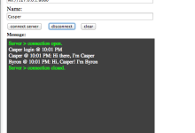 利用html 5 websocket做个山寨版web聊天室(手写C#服务器) – 谦行 – 博客园