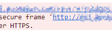 修复HTTPS升级后出现 Mixed Content: The page at ‘https://xxx’ was loaded over HTTPS, but requested an insecure frame ‘http://xxx’. This request has been blocked; the content must be served over HTTPS. 的问题 – 脆皮鸡 – 博客园